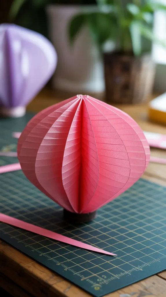 Chinese Lantern Flower Tutorial: Beautiful DIY Paper Craft