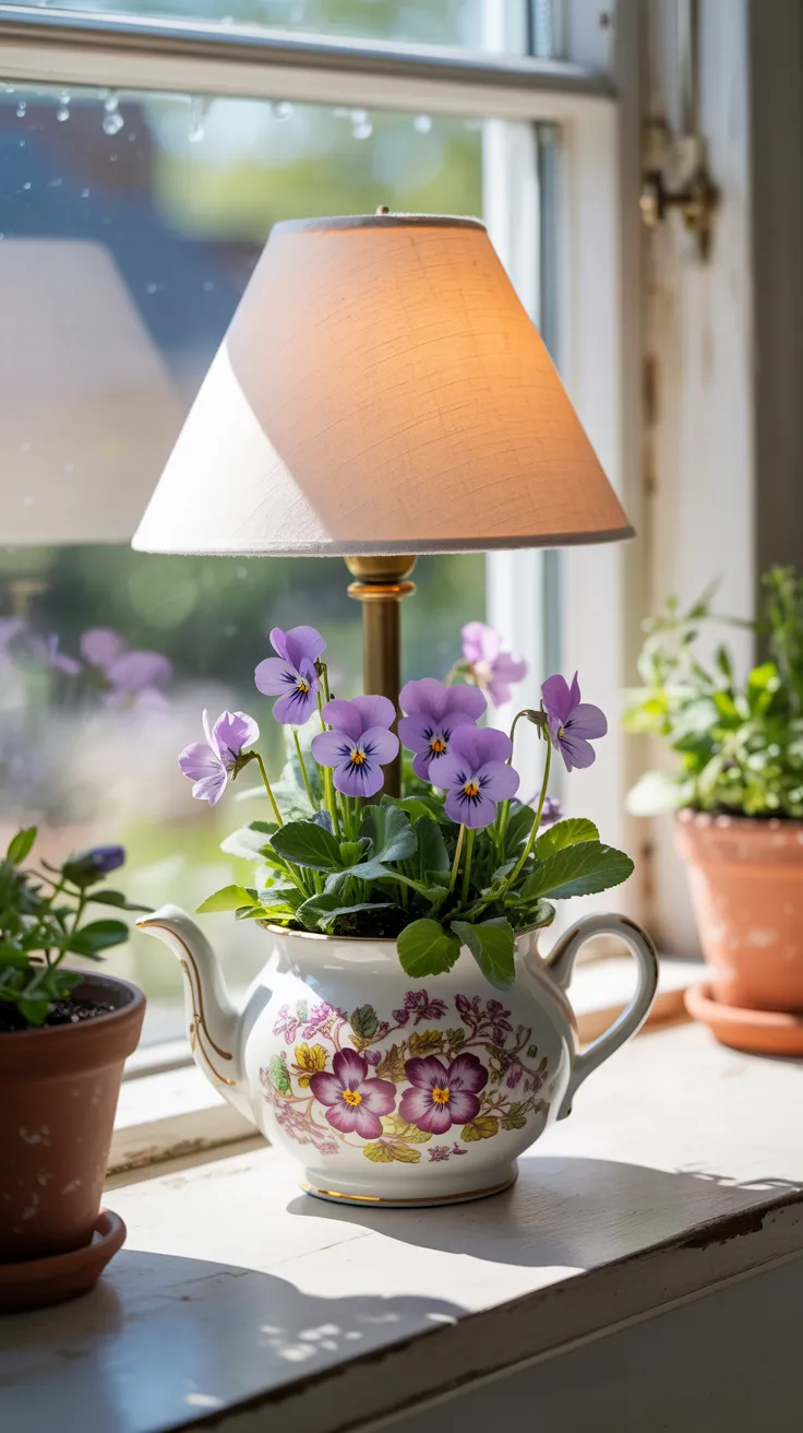 Flower Pot Lamp: 12 Stunning Ideas for Home Decor