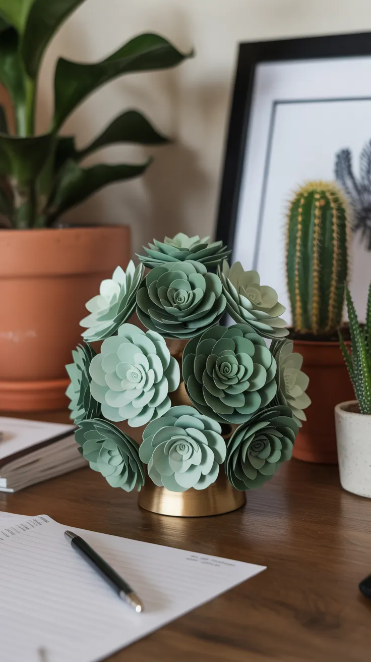 Paper Flower Lamp: Stunning DIY Decor Ideas