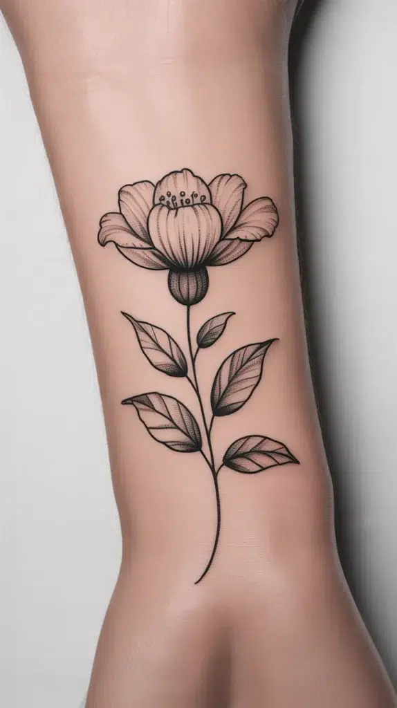 Lantern Flower Tattoo Ideas: 15 Enchanting Designs