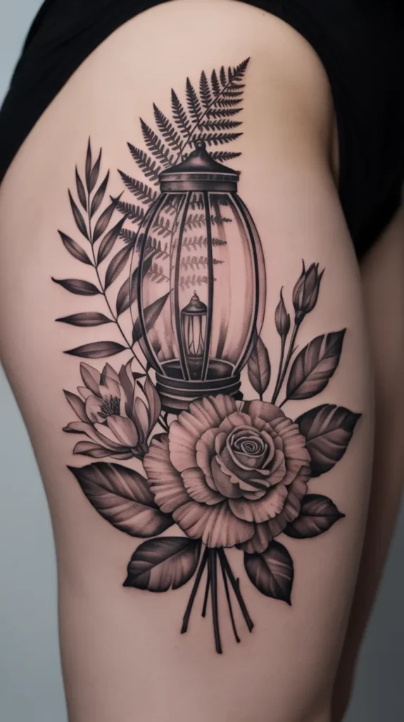 Lantern Flower Tattoo Ideas: 15 Enchanting Designs