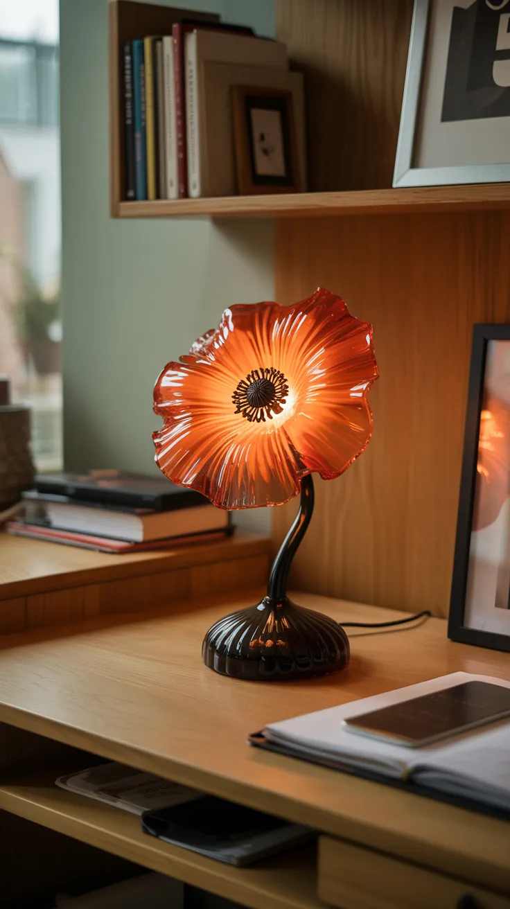 Glass Flower Lamp: 12 Enchanting Designs For Your Home