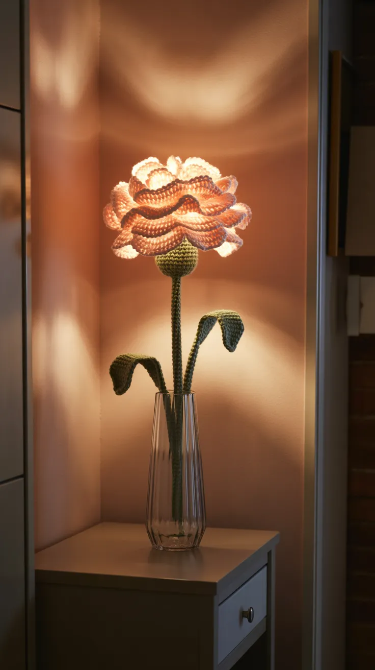 Crochet Flower Lamp: 12 Enchanting Designs For Your Home