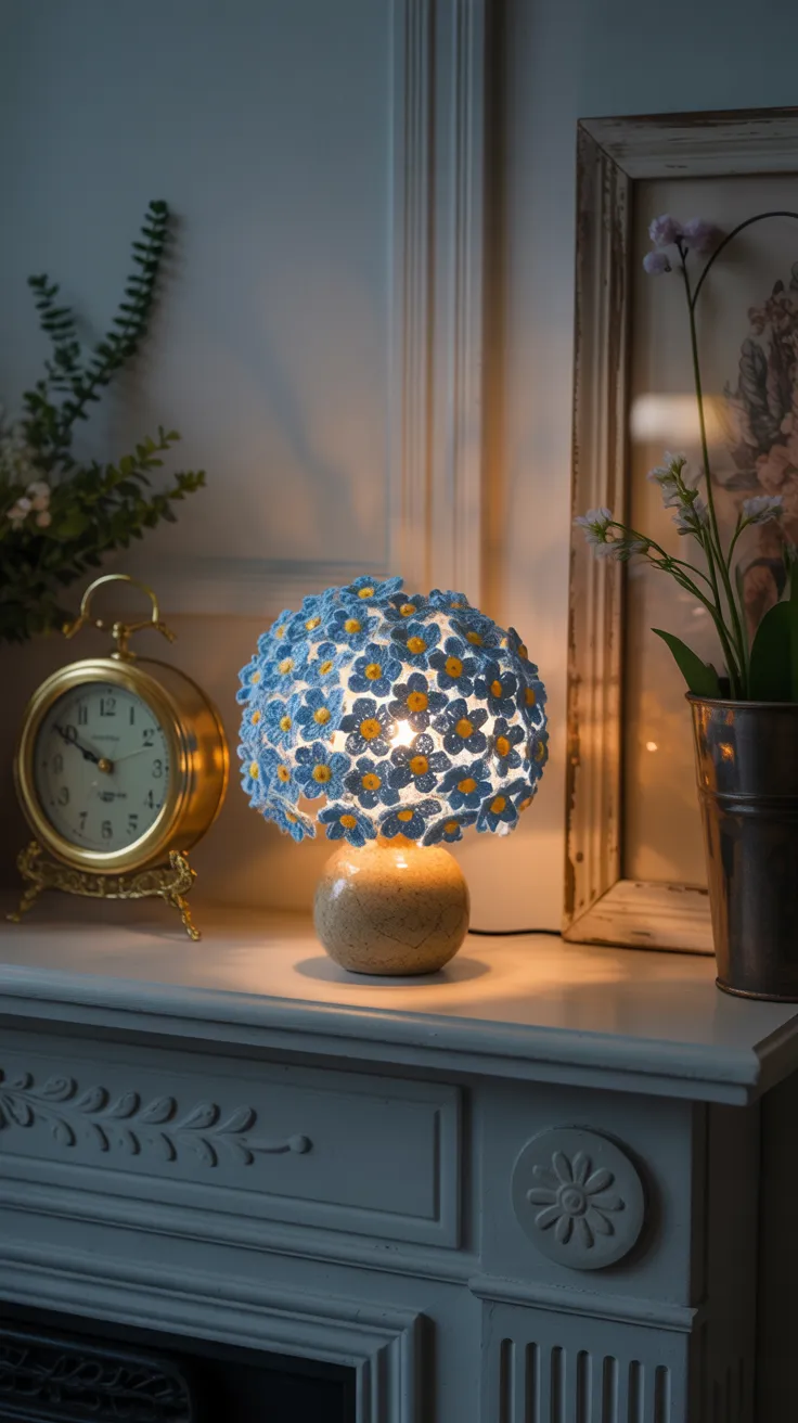 Crochet Flower Lamp: 12 Enchanting Designs For Your Home