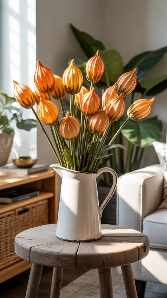 Orange Lantern Flower Decor: Stunning Ideas For Your Home