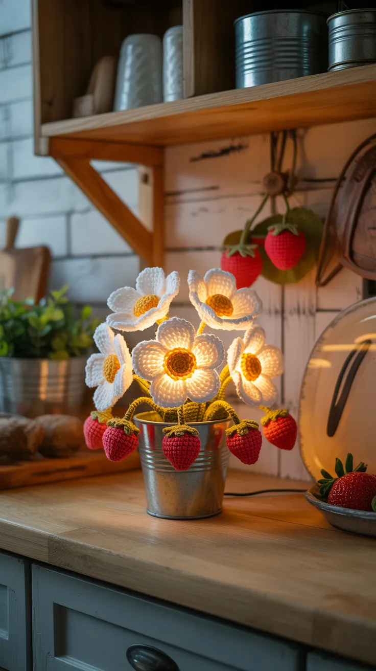 Crochet Flower Lamp: 12 Enchanting Designs For Your Home