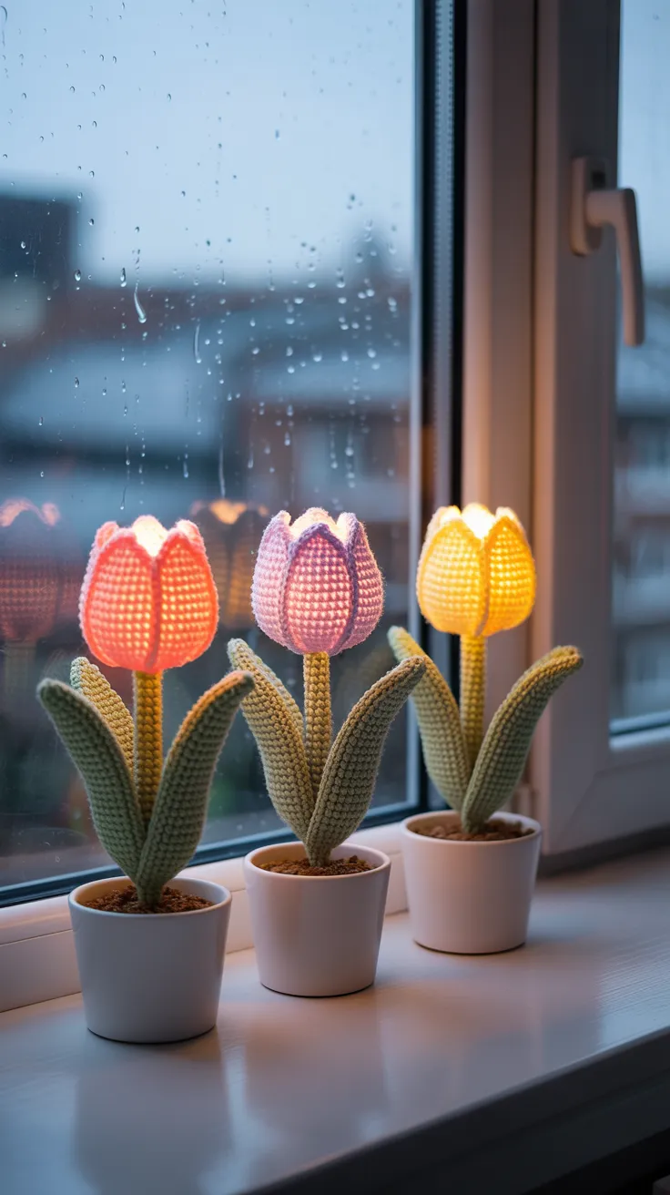 Crochet Flower Lamp: 12 Enchanting Designs For Your Home