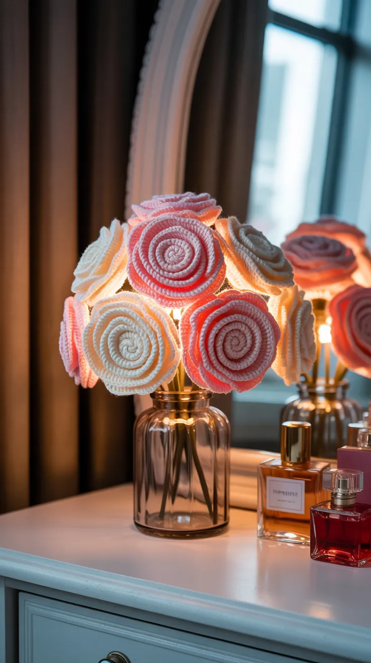 Crochet Flower Lamp: 12 Enchanting Designs For Your Home