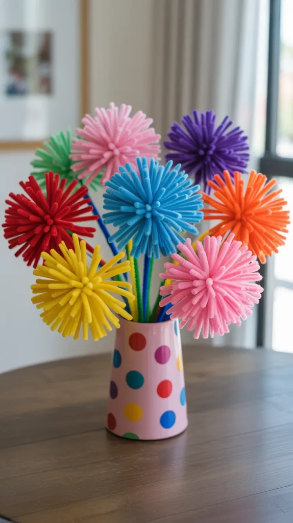 Pipe Cleaner Flower Bouquet: 12 Stunning DIY Creations