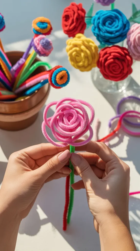 Pipe Cleaner Flower Bouquet: 12 Stunning DIY Creations