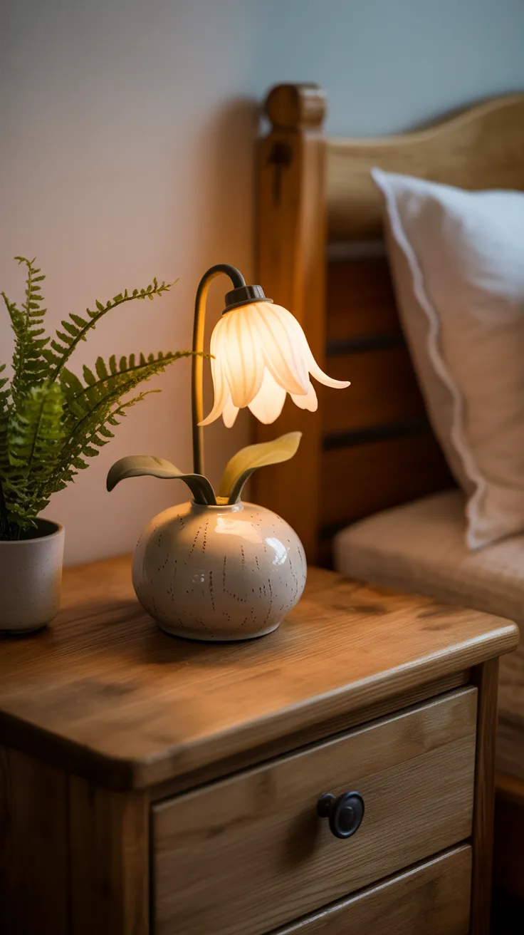 Flower Table Lamp: Enchanting Floral Lighting For Your Home