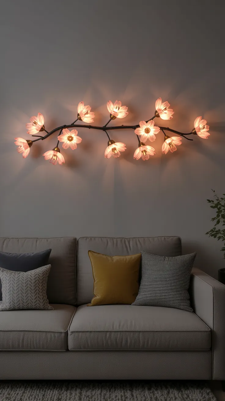 Flower Wall Lamp: Enchanting Illumination for Your Home