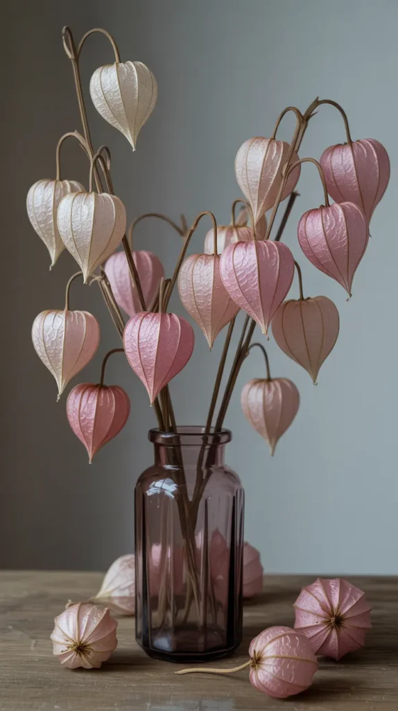 Chinese Lantern Flower Pink: Enchanting Blooms For Gardens