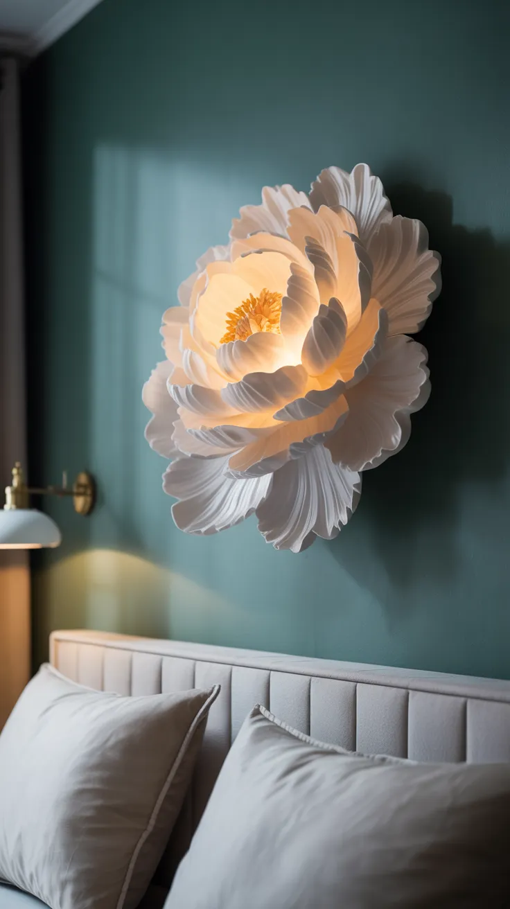 Flower Wall Lamp: Enchanting Illumination for Your Home