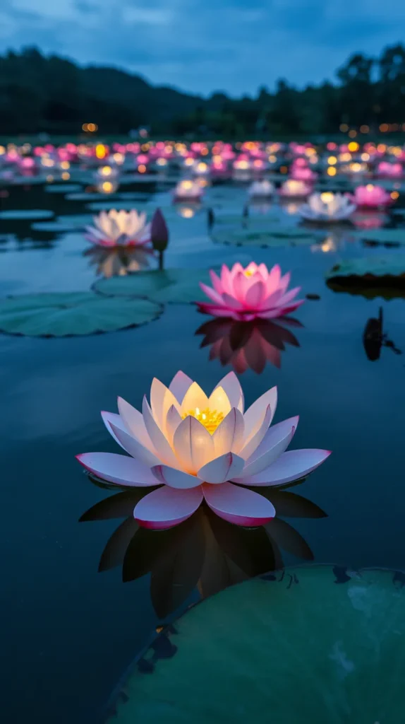 Lotus Flower Lantern Design: 15 Magical Illumination Ideas