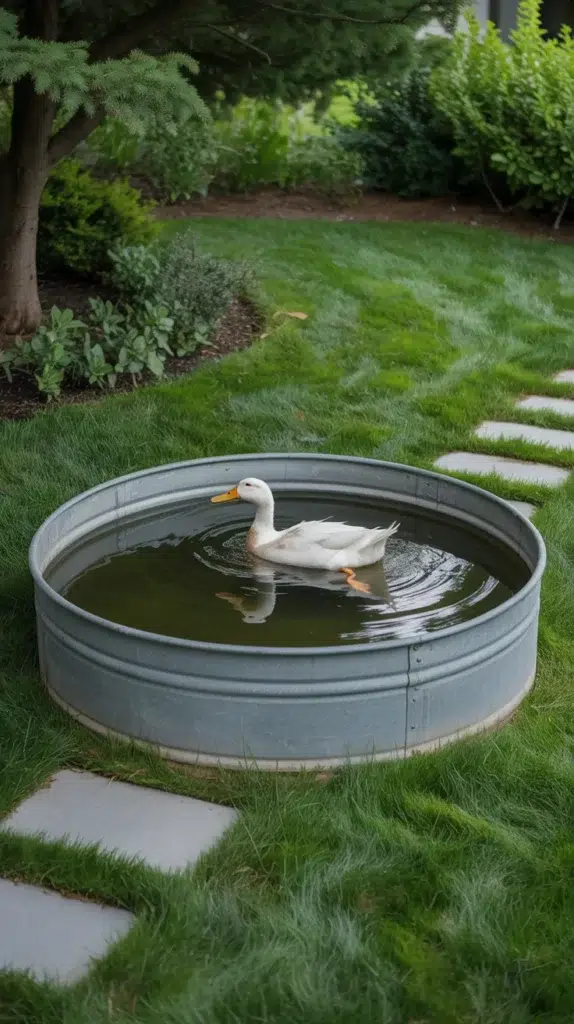Stock Tank Duck Pond Ideas: 12 Stunning Backyard Oasis Designs