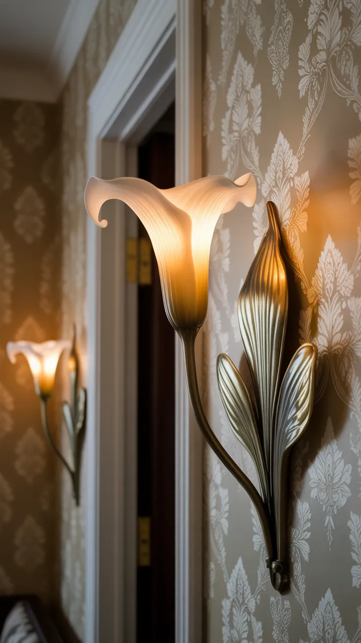 Flower-Shaped Lamps With Glowing Bulbs: 10 Enchanting Designs