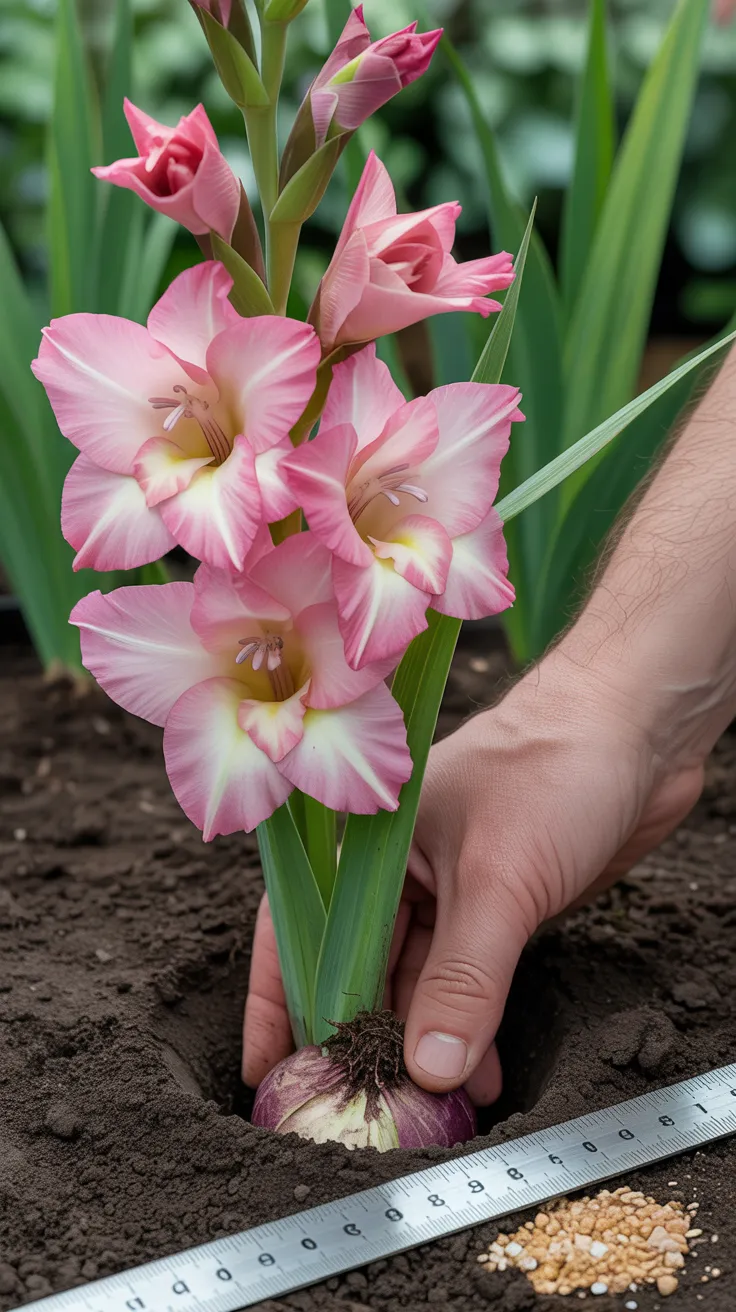 Pink Gladiolus Flower Bulbs: Gorgeous Spring Planting Guide