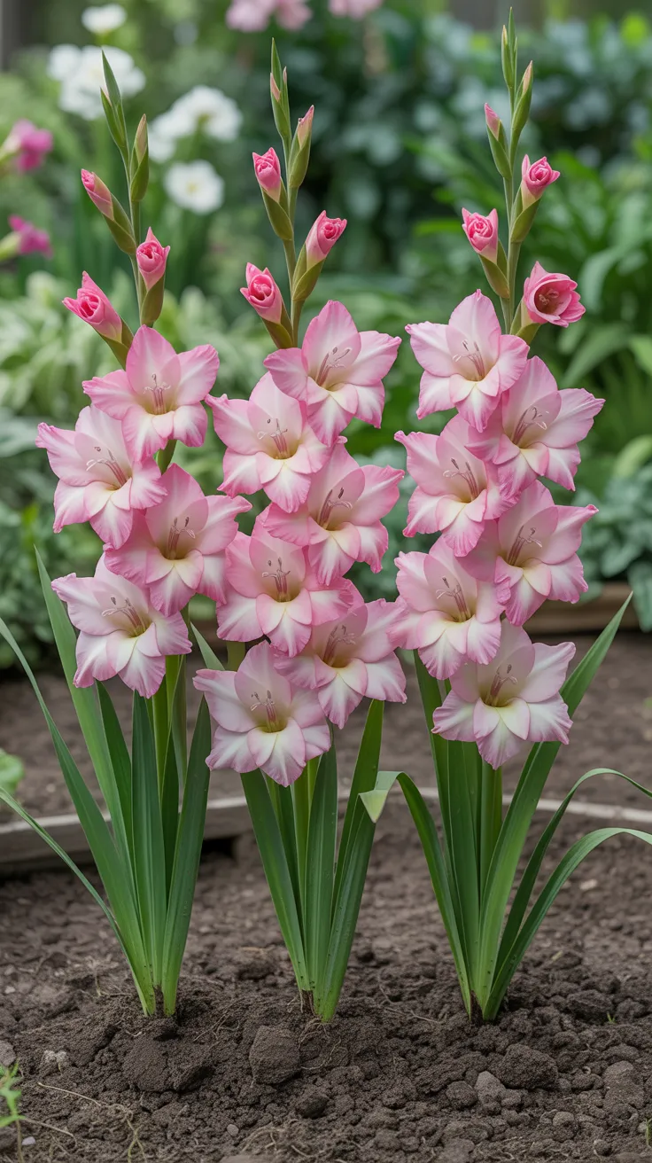 Pink Gladiolus Flower Bulbs: Gorgeous Spring Planting Guide