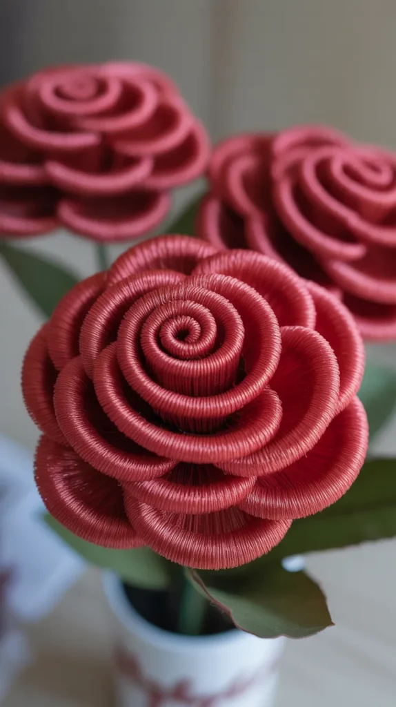 Fuzzy Wire Flower Bouquet: Stunning DIY Craft Ideas