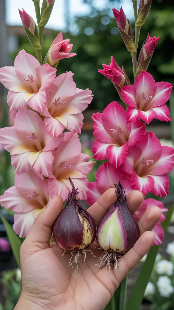 Pink Gladiolus Flower Bulbs: Gorgeous Spring Planting Guide