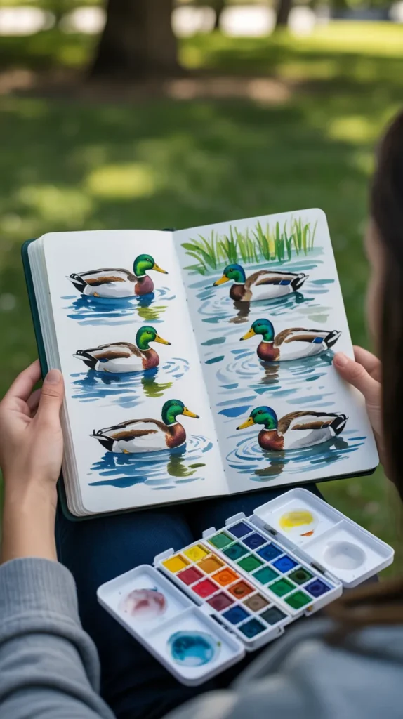 Duck Pond Painting Ideas: 15 Breathtaking Waterscapes