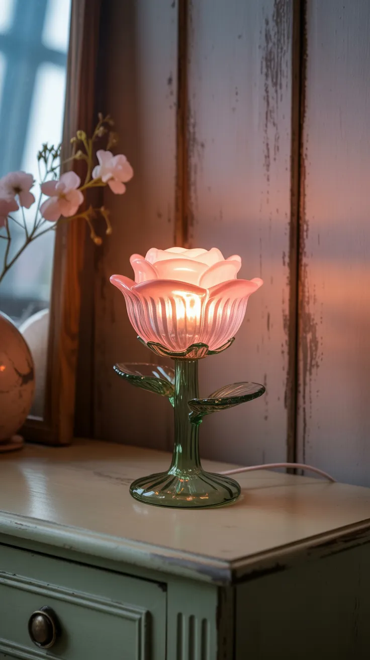Flower Glass Lamp: 12 Enchanting Designs For Your Home