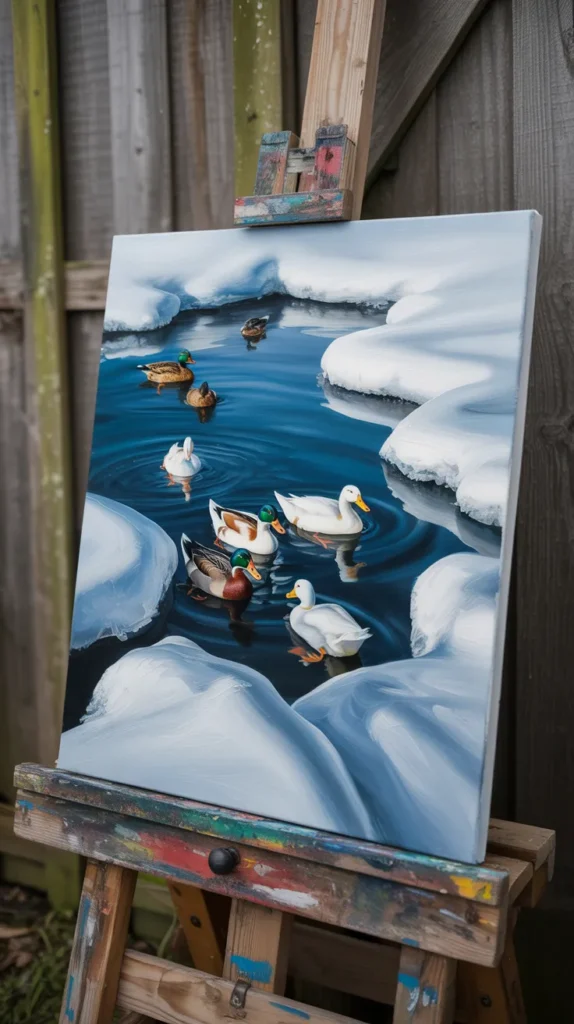 Duck Pond Painting Ideas: 15 Breathtaking Waterscapes
