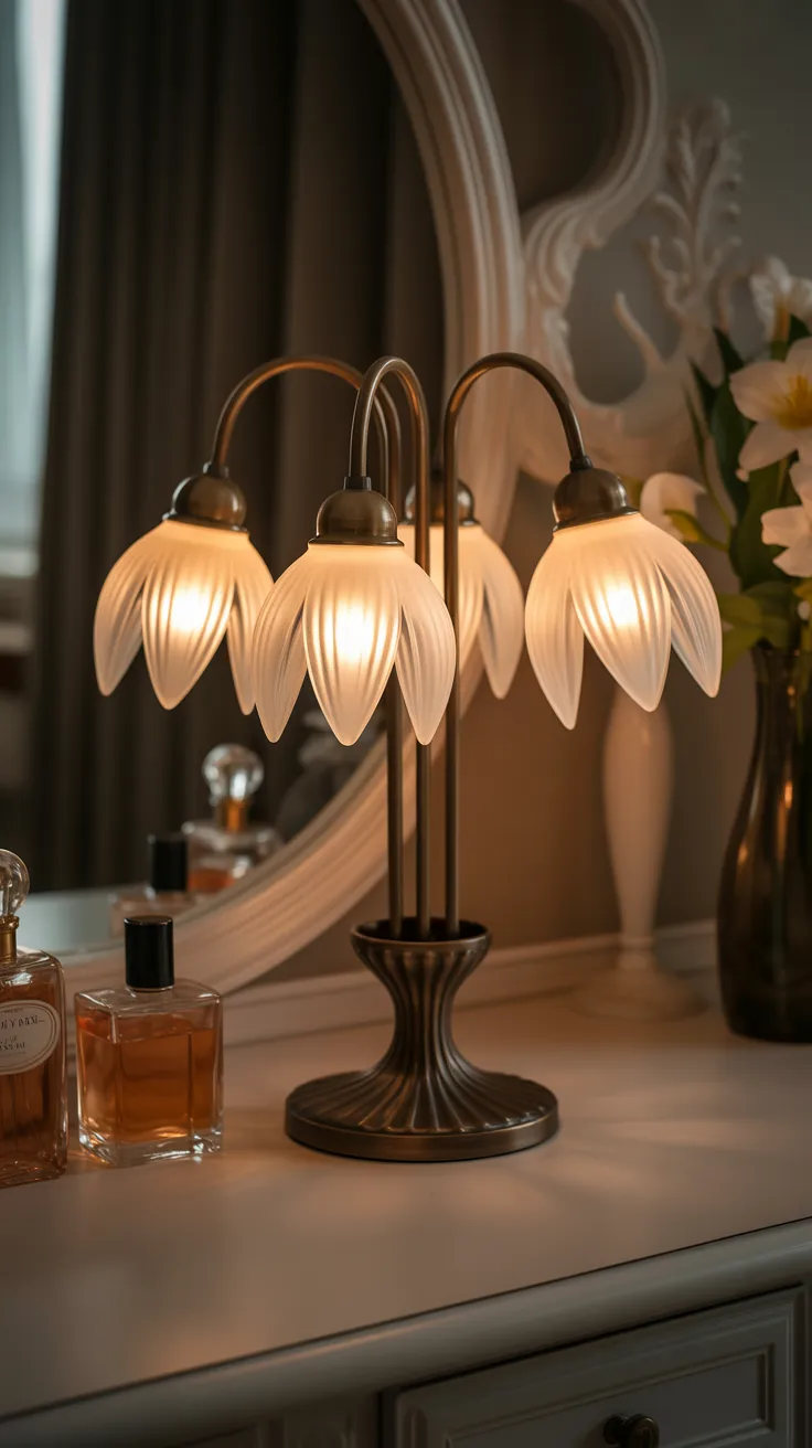 Flower Glass Lamp: 12 Enchanting Designs For Your Home