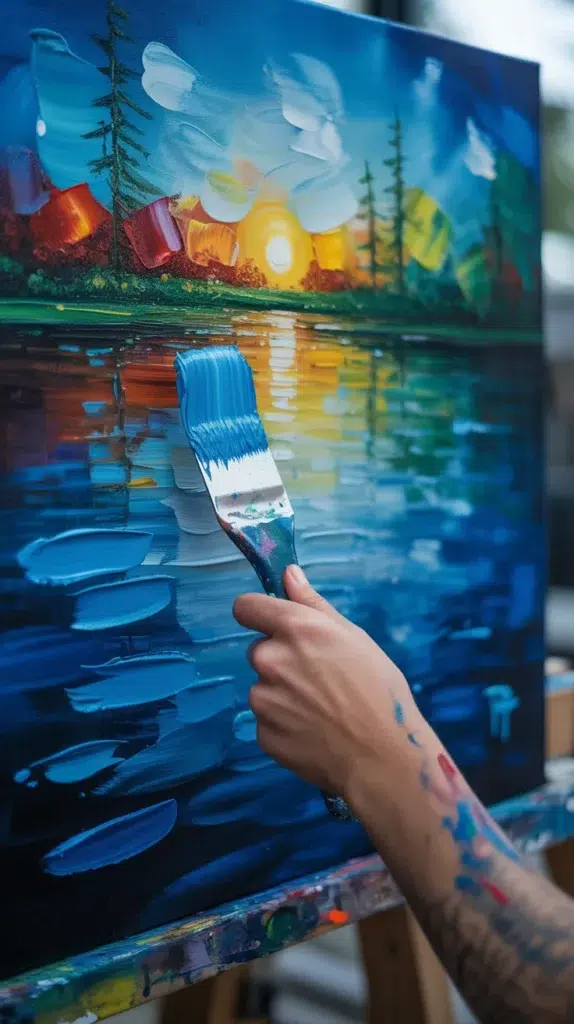 Duck Pond Painting Ideas: 15 Breathtaking Waterscapes