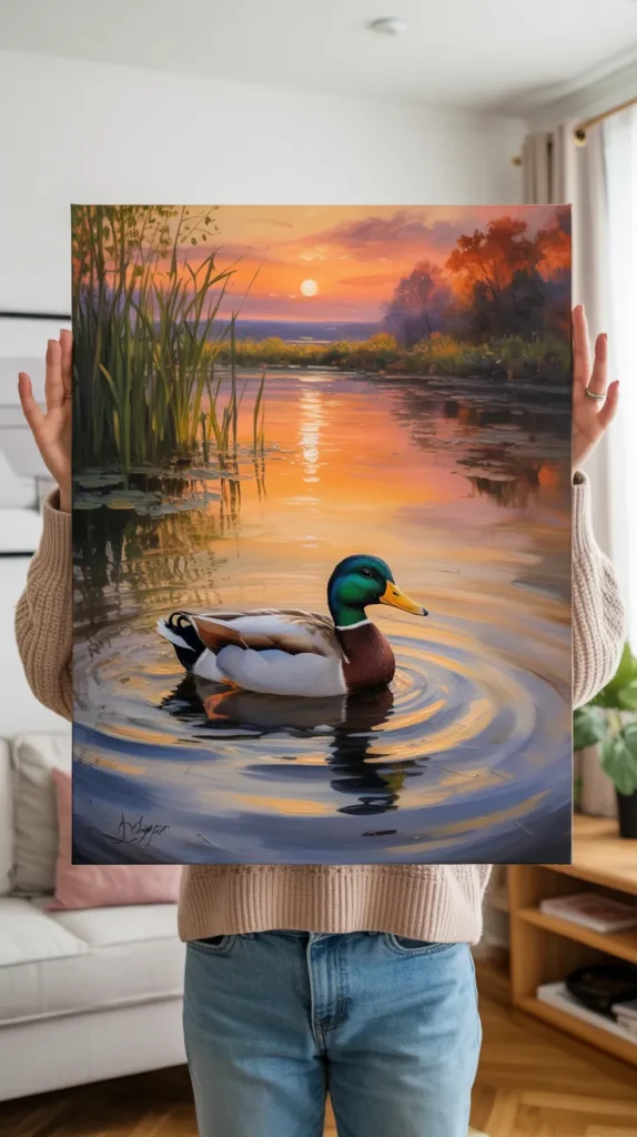 Duck Pond Painting Ideas: 15 Breathtaking Waterscapes