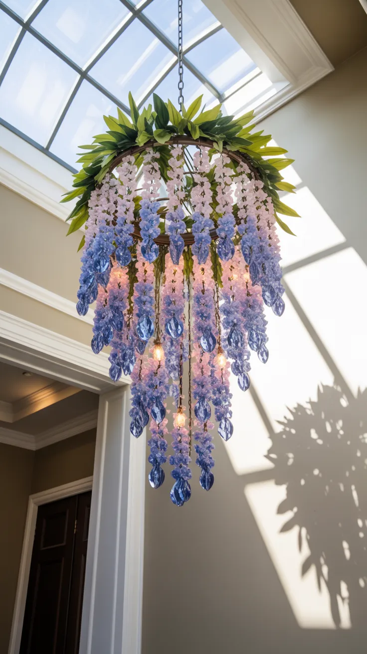 Hanging Flower Lamp: 15 Stunning Botanical Lighting Ideas