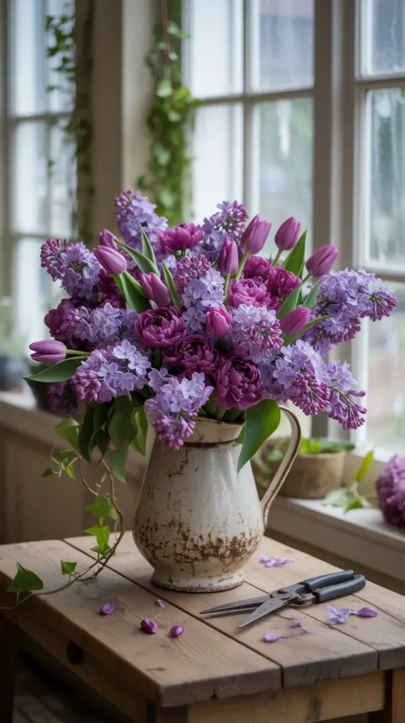Purple Flower Bouquet: 12 Breathtaking Arrangements