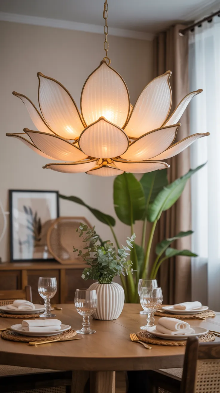 Hanging Flower Lamp: 15 Stunning Botanical Lighting Ideas