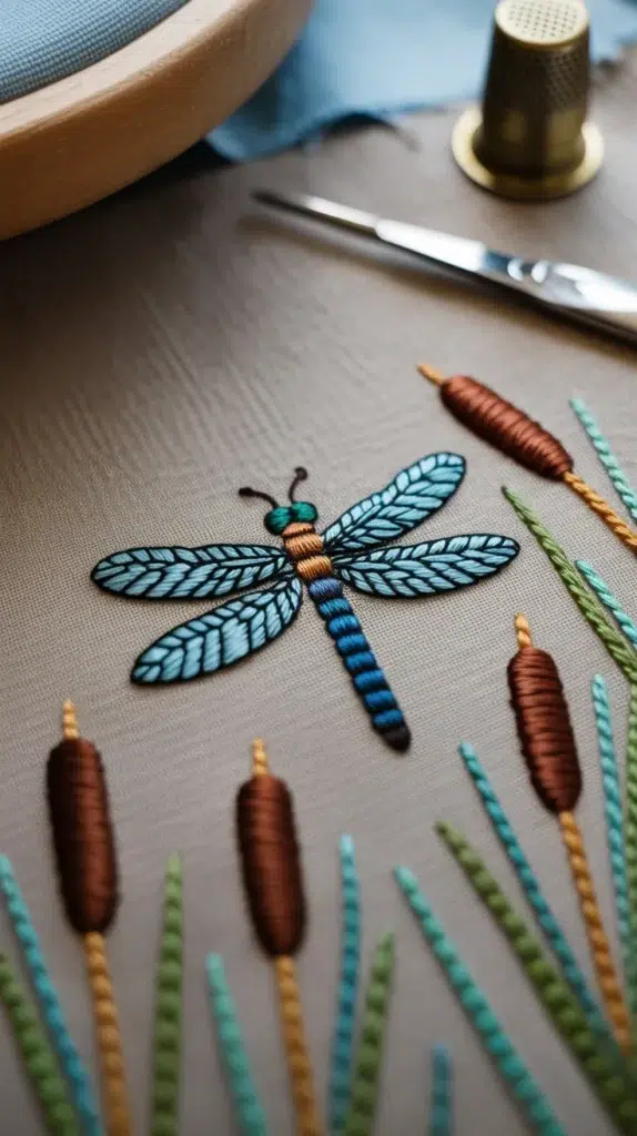 Duck Pond Embroidery Ideas: 12 Enchanting Designs