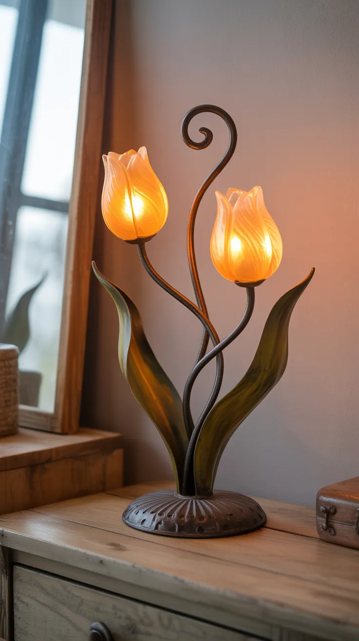 Tulip Flower Lamp: Enchanting Lighting for Your Home