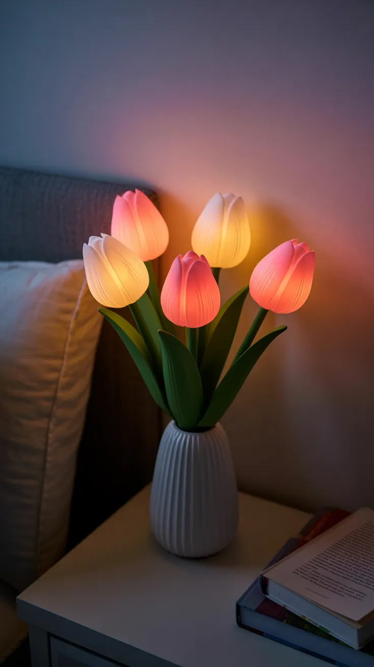 Tulip Flower Lamp: Enchanting Lighting for Your Home