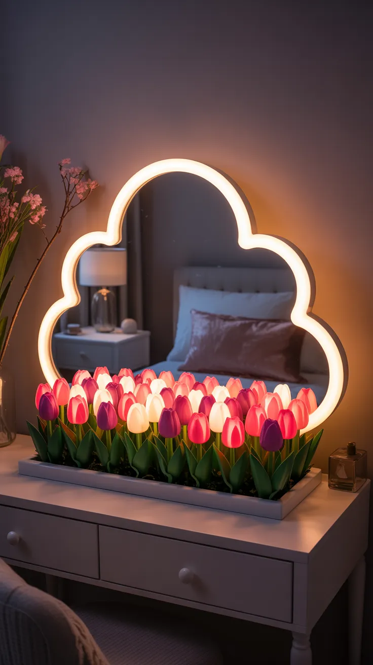 Tulip Flower Lamp: Enchanting Lighting for Your Home