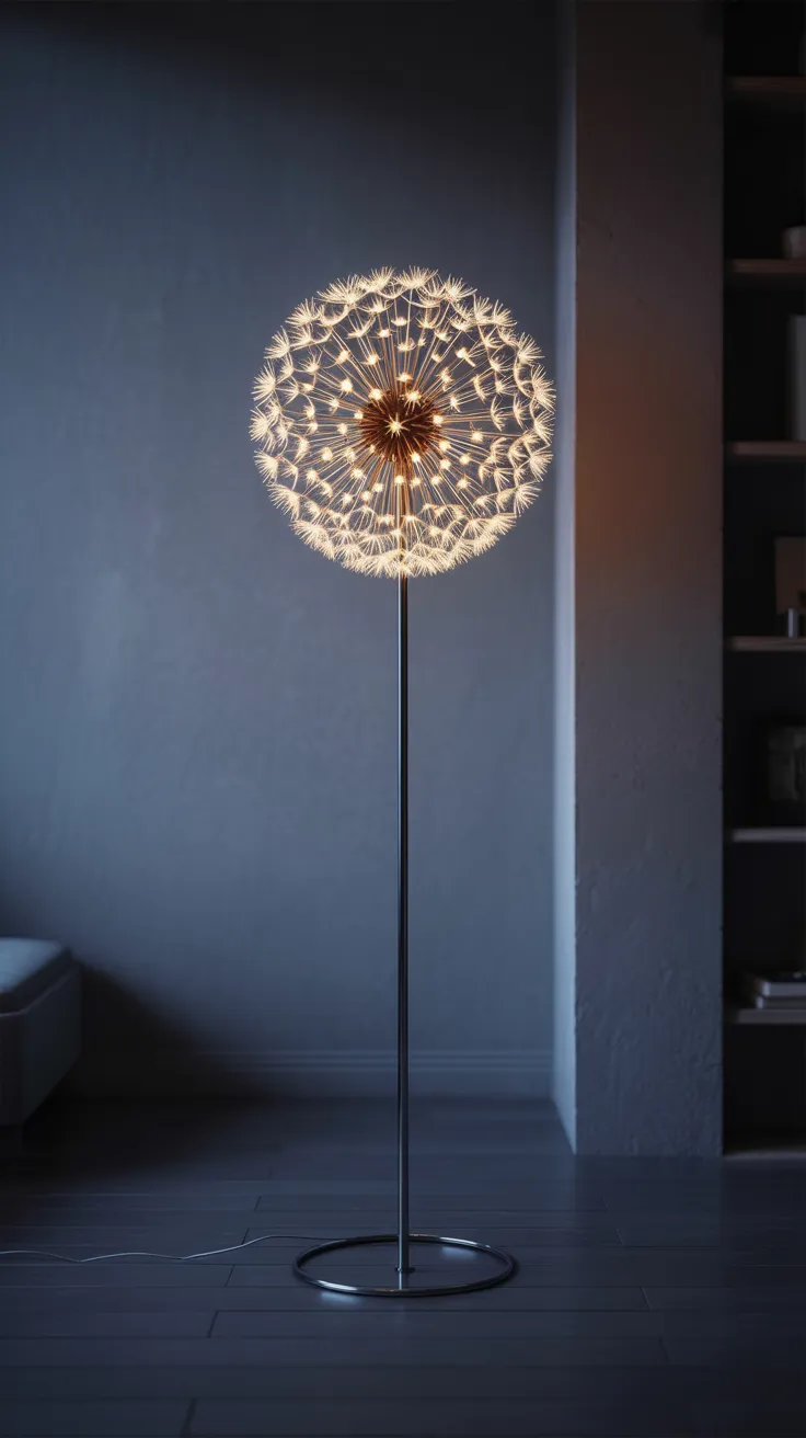 Flower Standing Lamp: Breathtaking Decor For Elegant Homes