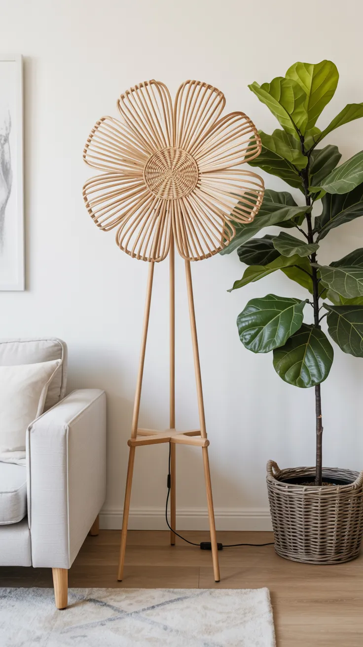 Flower Standing Lamp: Breathtaking Decor For Elegant Homes