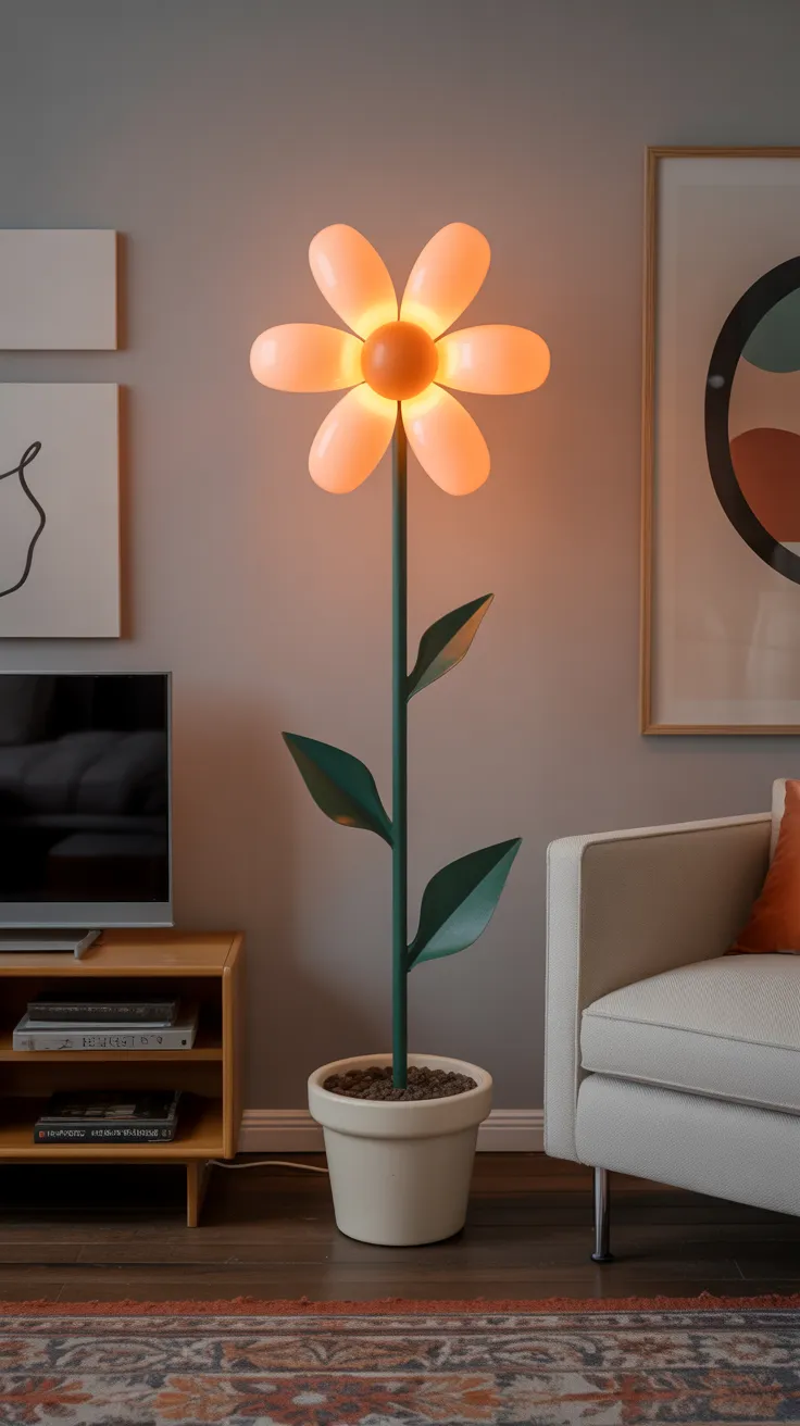 Flower Standing Lamp: Breathtaking Decor For Elegant Homes