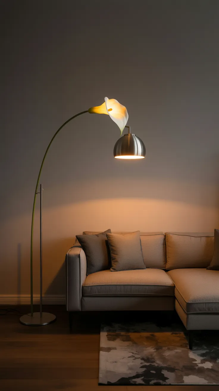 Flower Standing Lamp: Breathtaking Decor For Elegant Homes