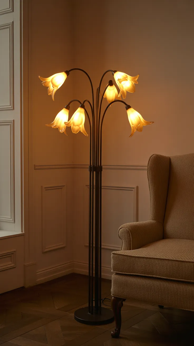 Tall Flower Lamp: 12 Stunning Options For Elegant Home Decor