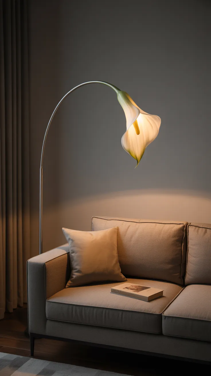 Tall Flower Lamp: 12 Stunning Options For Elegant Home Decor
