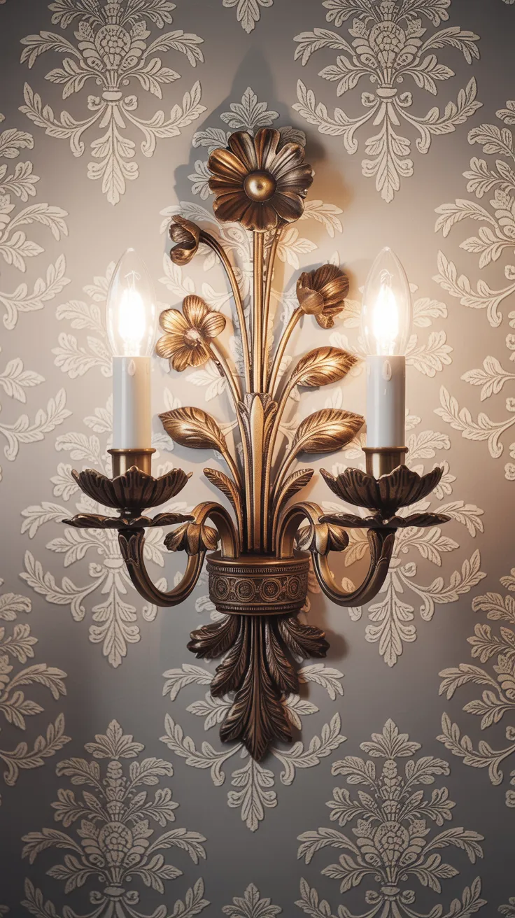Antique Flower Lamp: Enchanting Vintage Lighting Ideas