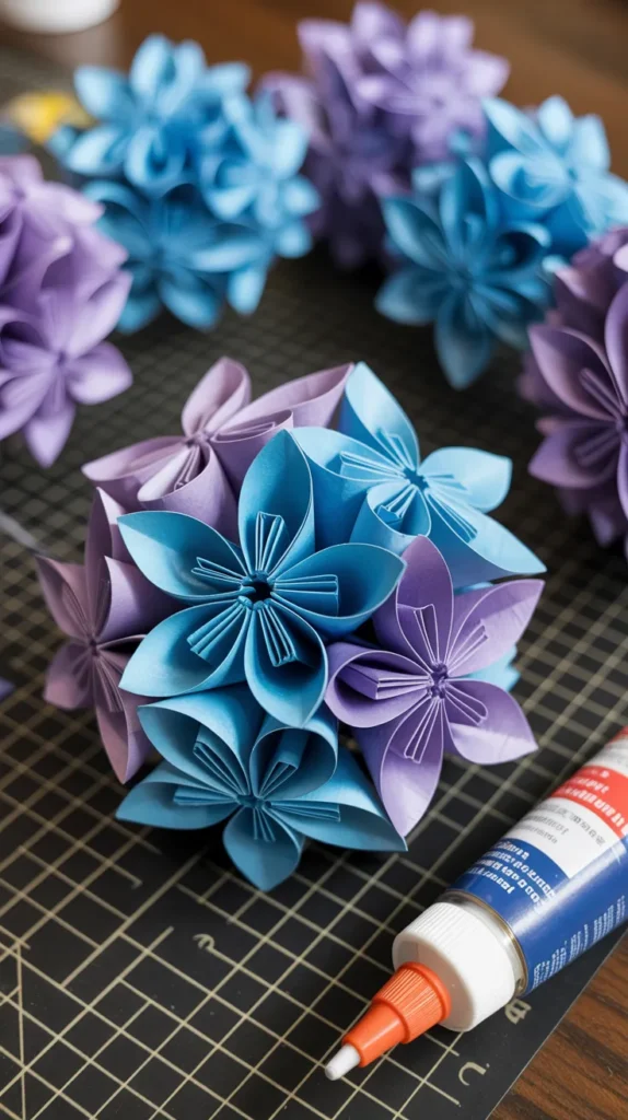 Origami Flower Bouquet: 12 Stunning Paper Art Designs