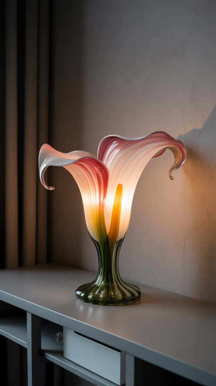 Antique Flower Lamp: Enchanting Vintage Lighting Ideas