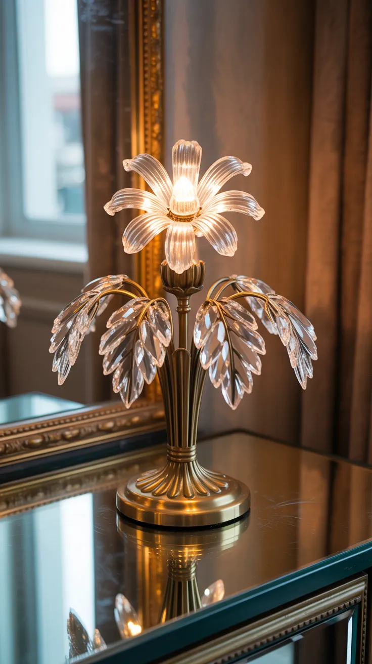 Antique Flower Lamp: Enchanting Vintage Lighting Ideas