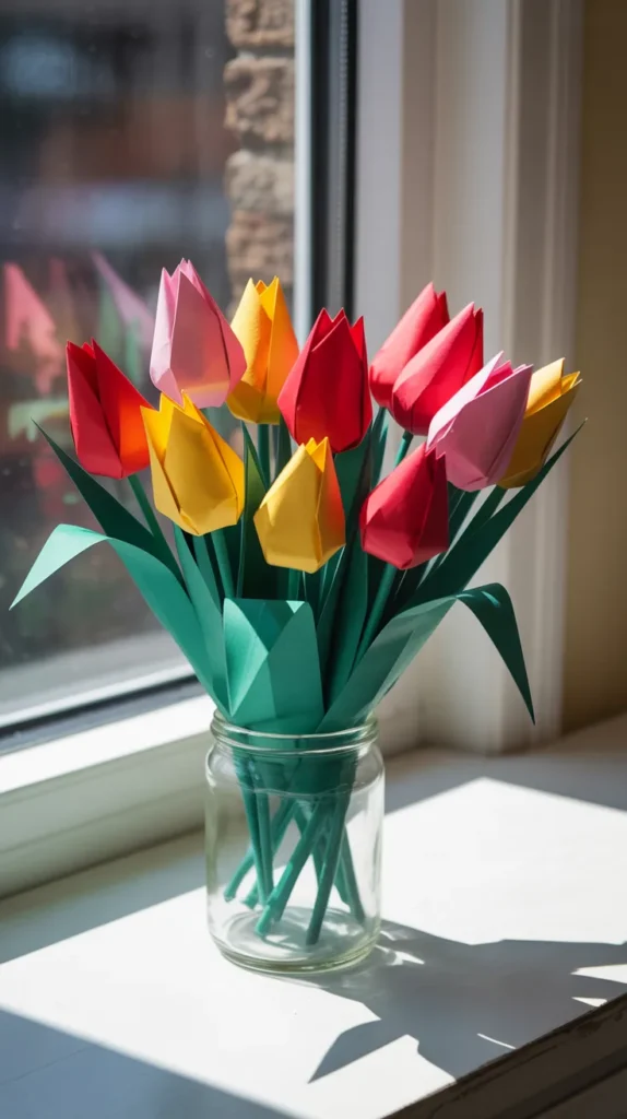 Origami Flower Bouquet: 12 Stunning Paper Art Designs