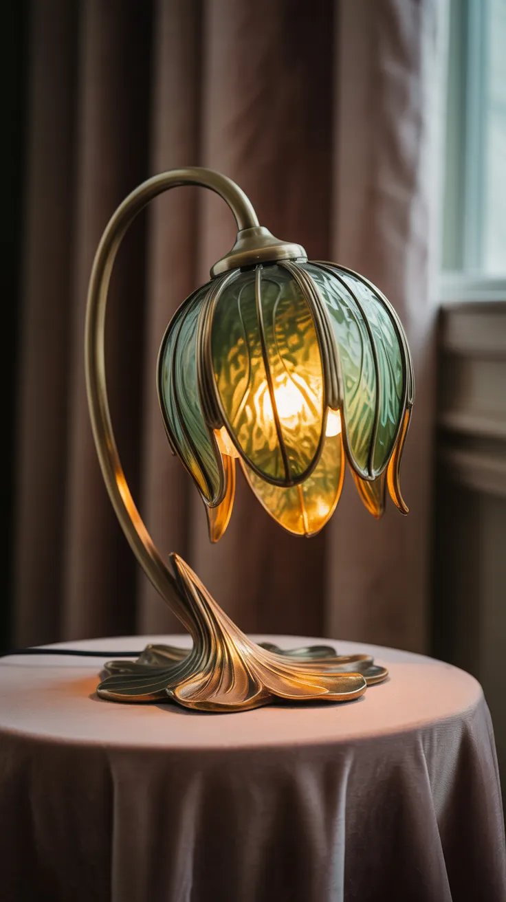 Antique Flower Lamp: Enchanting Vintage Lighting Ideas